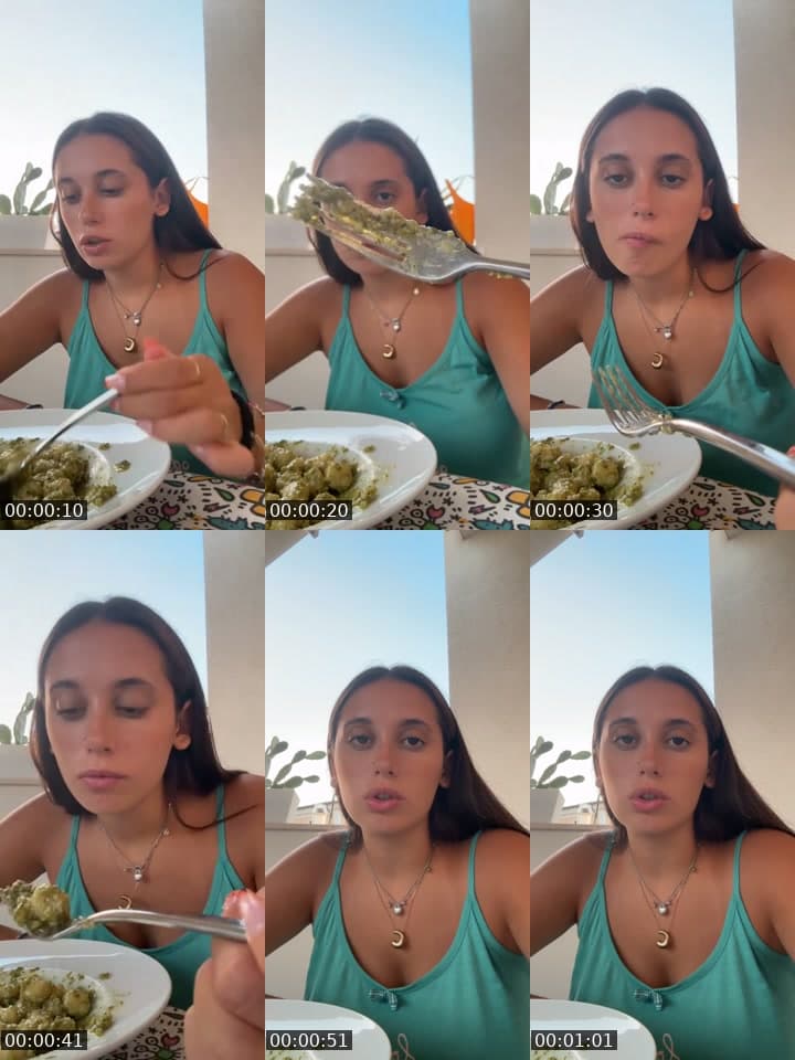 @chloecarnevaletti TikTok live stream