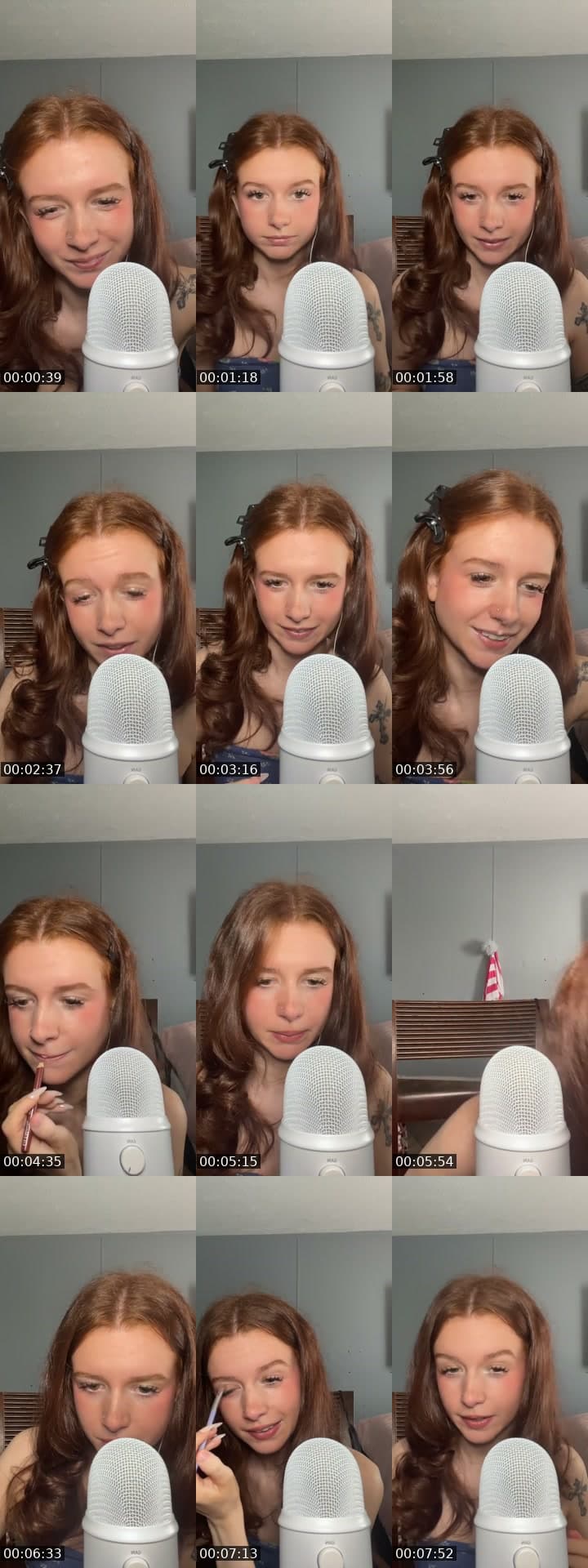 @gingerb_asmr TikTok live stream