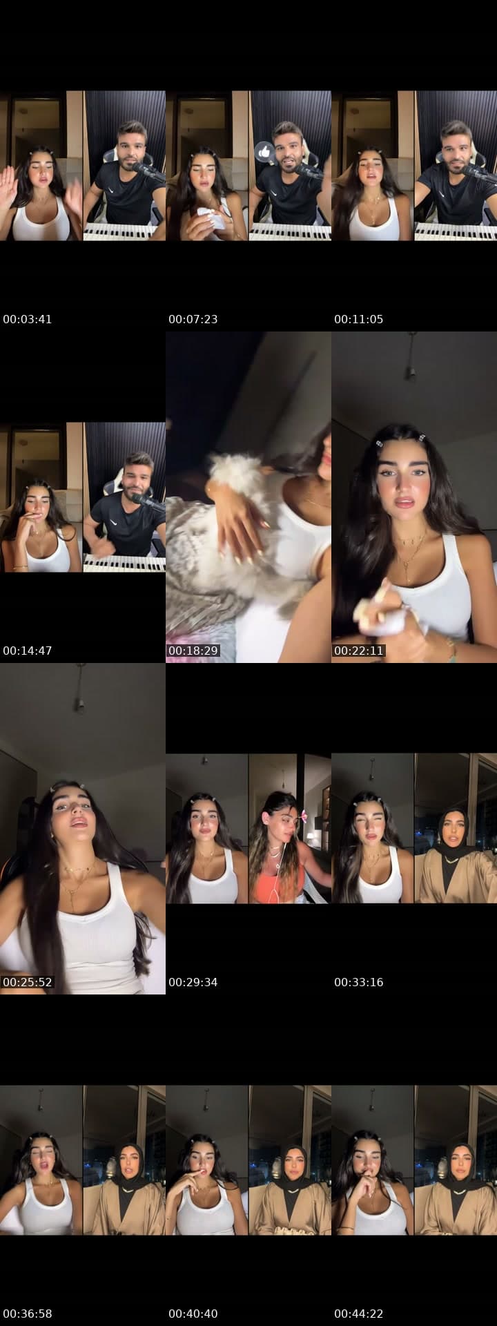 @nour.magic TikTok live stream