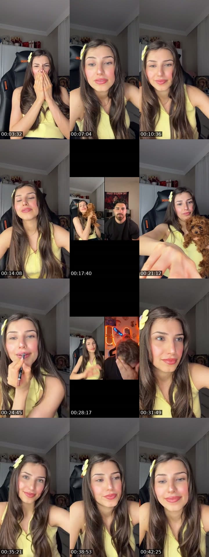 @melikeozkorkmaz TikTok live stream