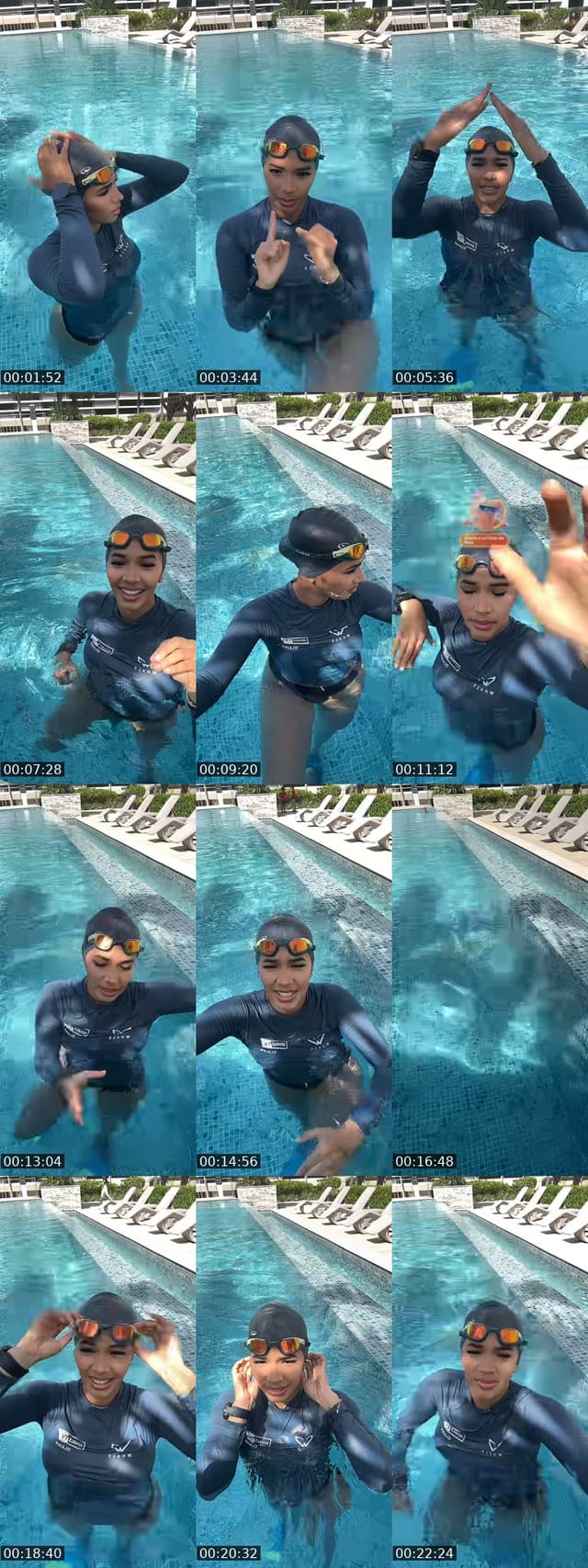 Un Corgie y nado🏊🏼‍♀️ - @nathalyshanel