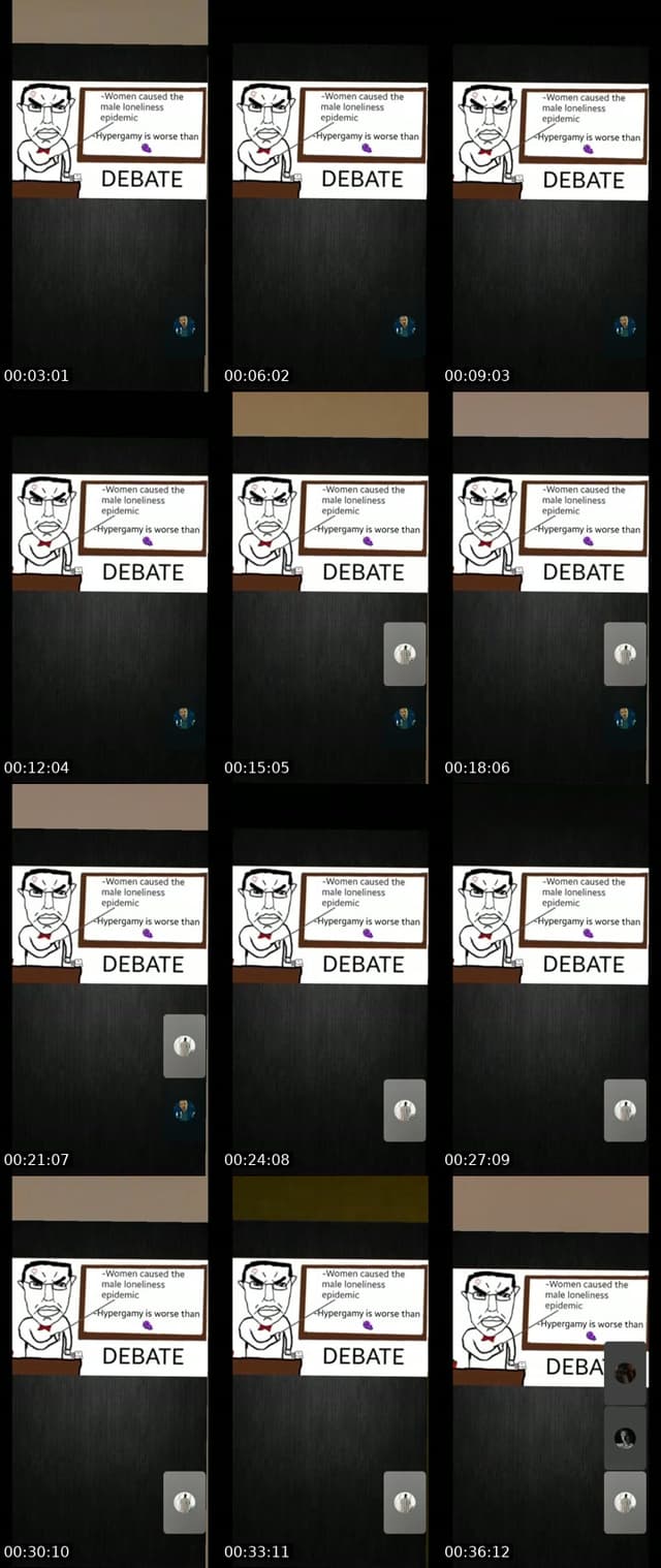 TikTok live: Debate. by @zuper435