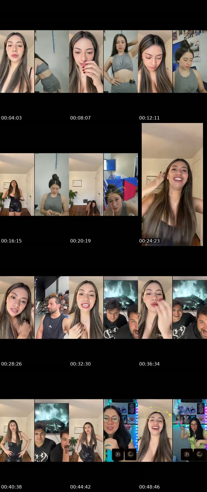 @salgadonica TikTok live stream