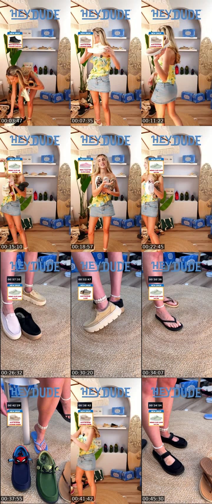 @heydudeshop_us TikTok live stream