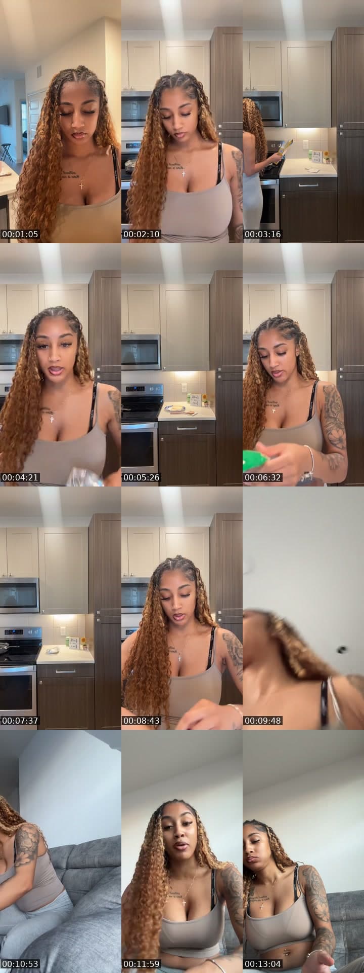 @mani.chanel TikTok live stream