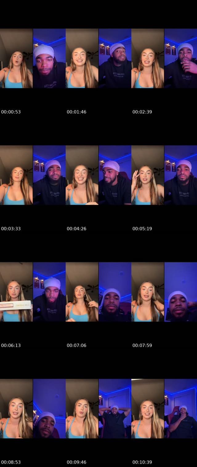 TikTok live: Middle of the ocean by @slutfafood