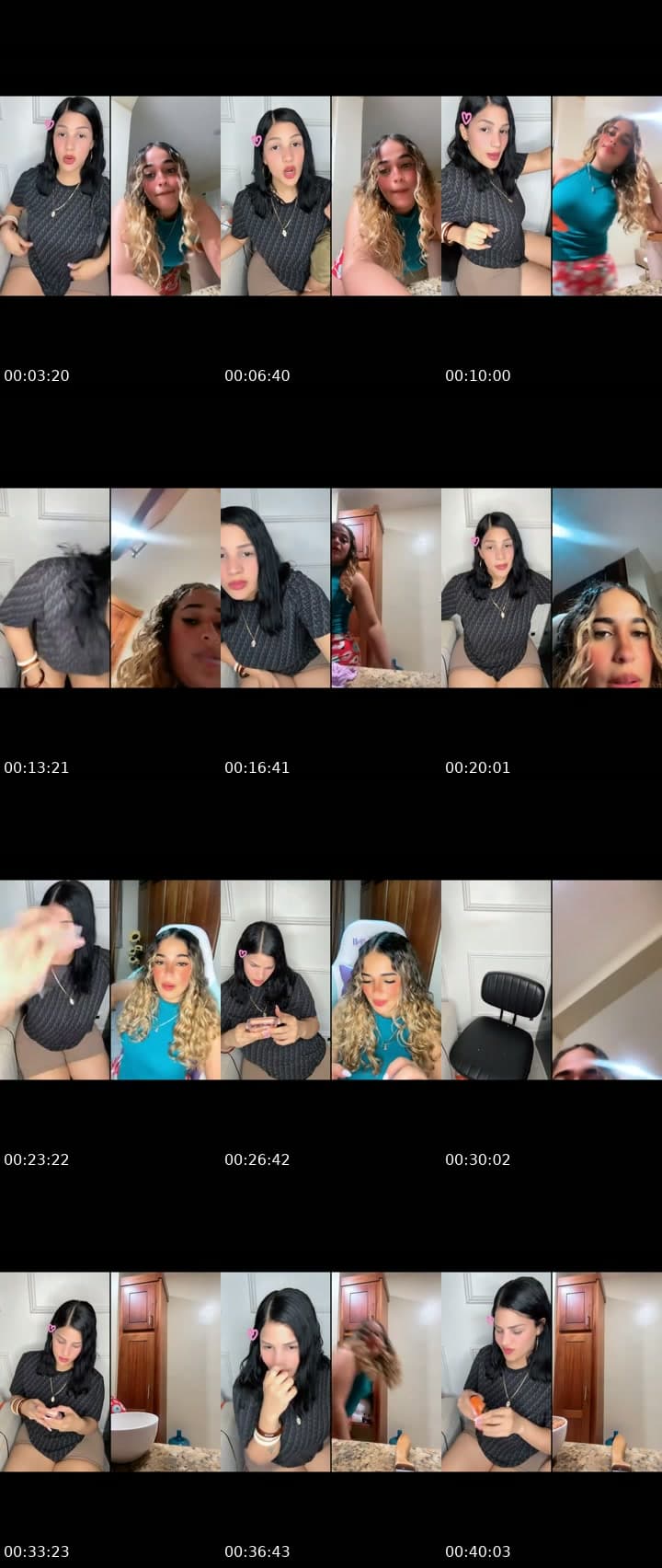 @vianecontres TikTok live stream