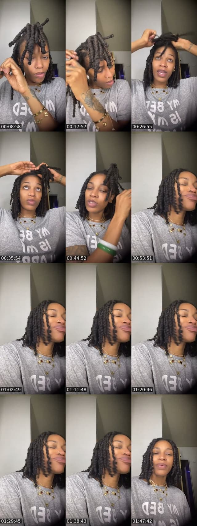TikTok live: Taking my pipe cleaners out by @bigbamrenee