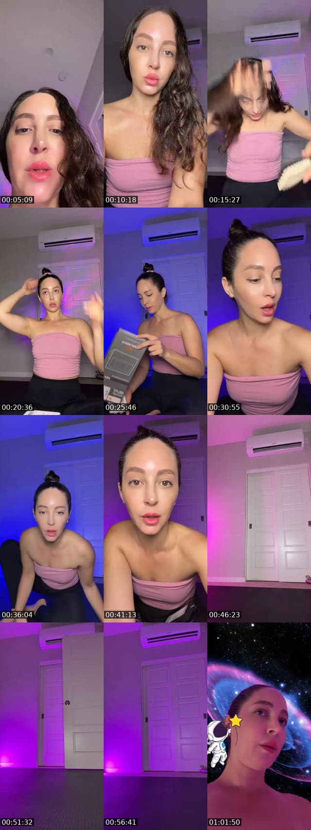 TikTok live: Yoga 🥵💜 by @fitwithwendy