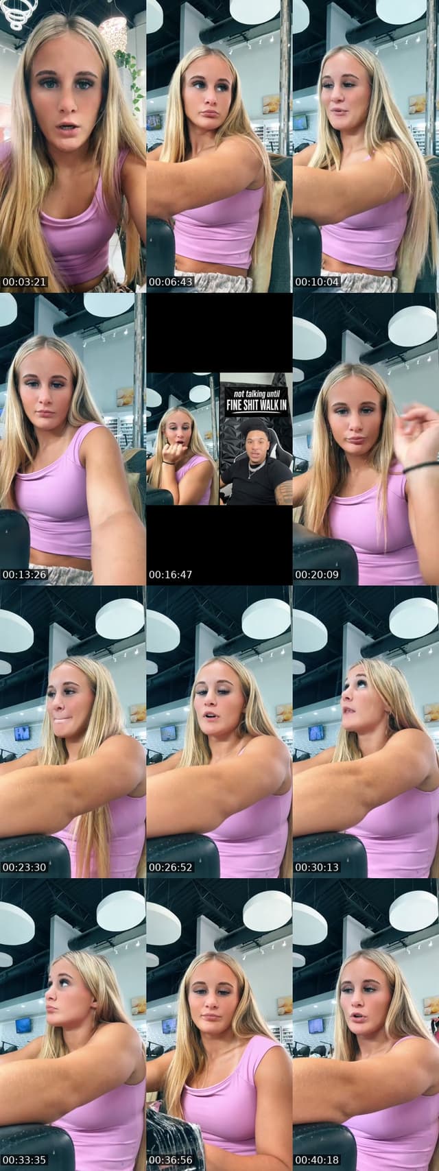 TikTok live: nail day by @itsmiaalbert