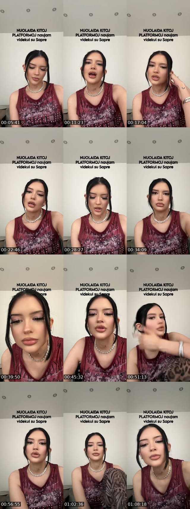 TikTok live: su sapre judesys by @gerdabielxo