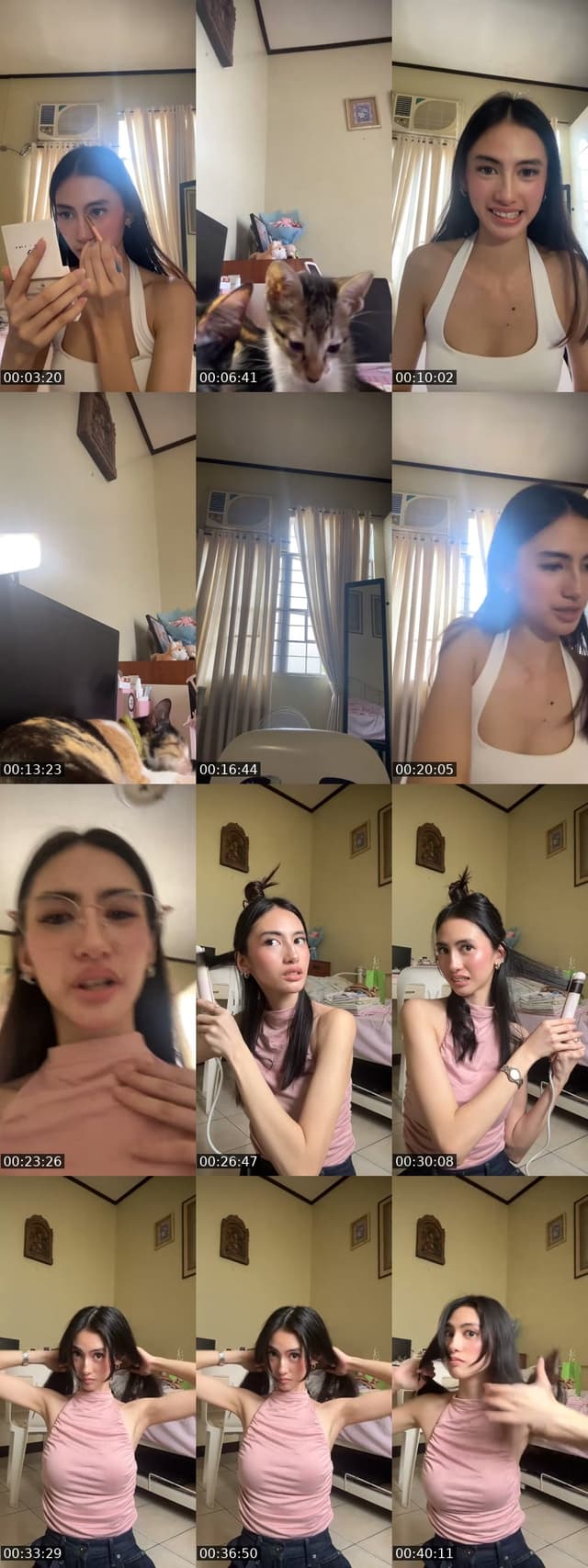 TikTok live: BIRTHDAAYYYY GRWM !!! by @hannahtrishav_