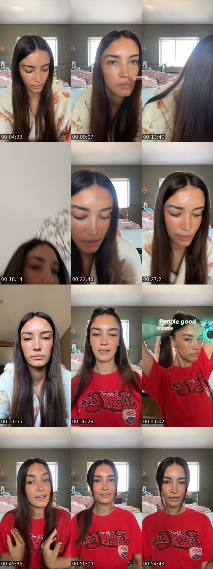 V quick grwm