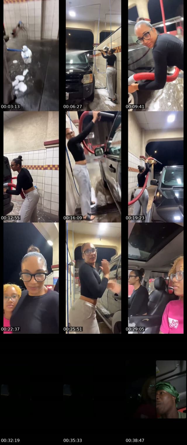TikTok live: Car wash! by @alline_pimpin