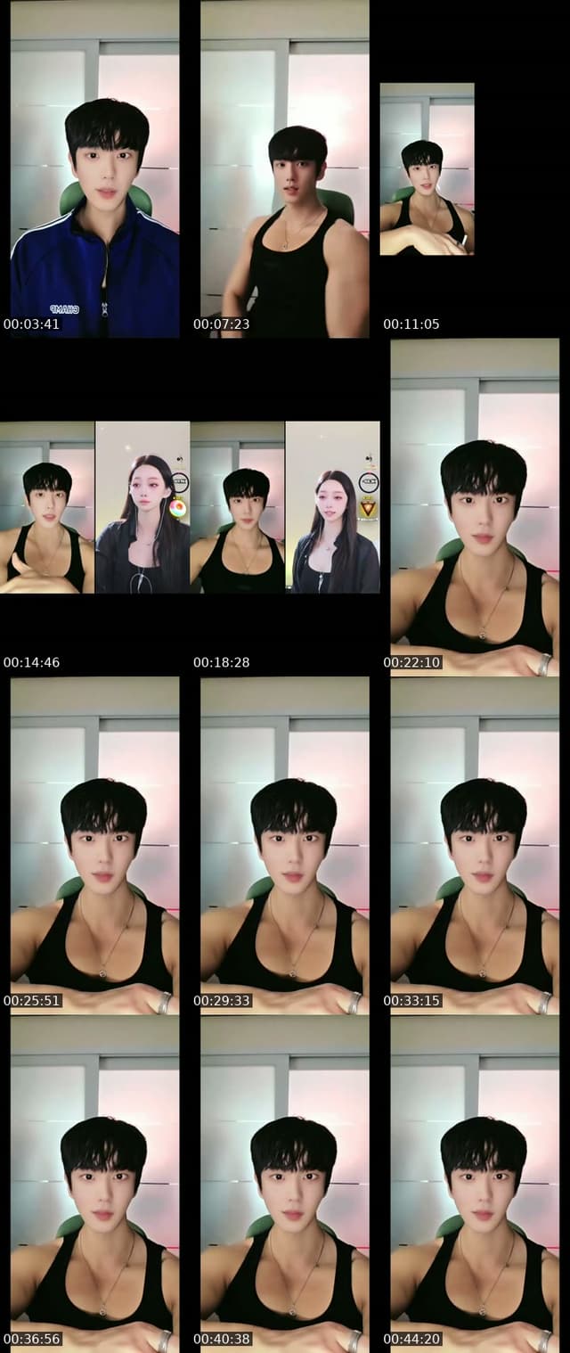 TikTok live: hello 💜 by @xlnjin