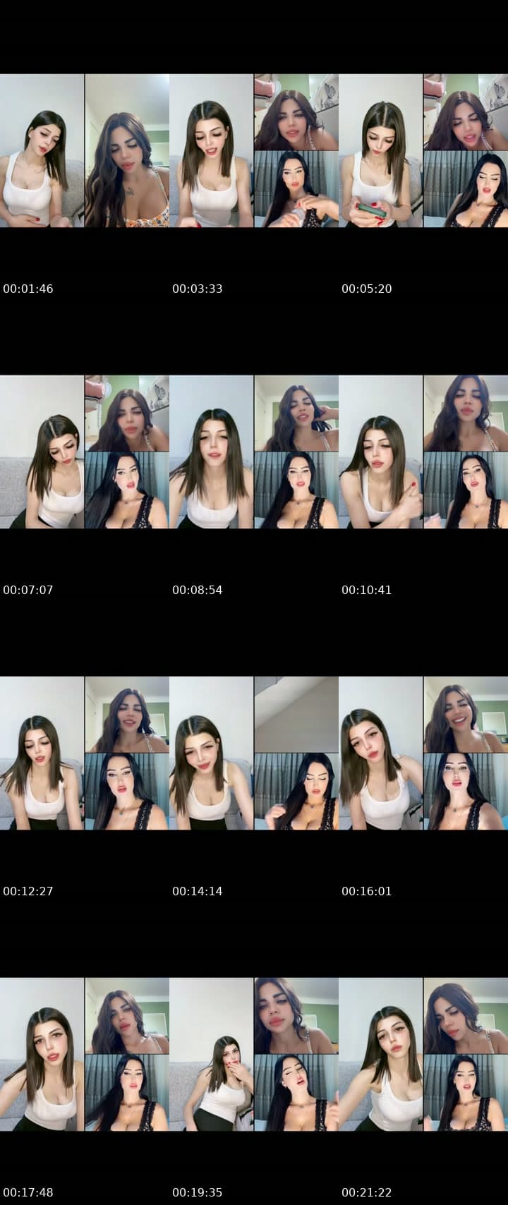@l.am.ghina4 TikTok live stream