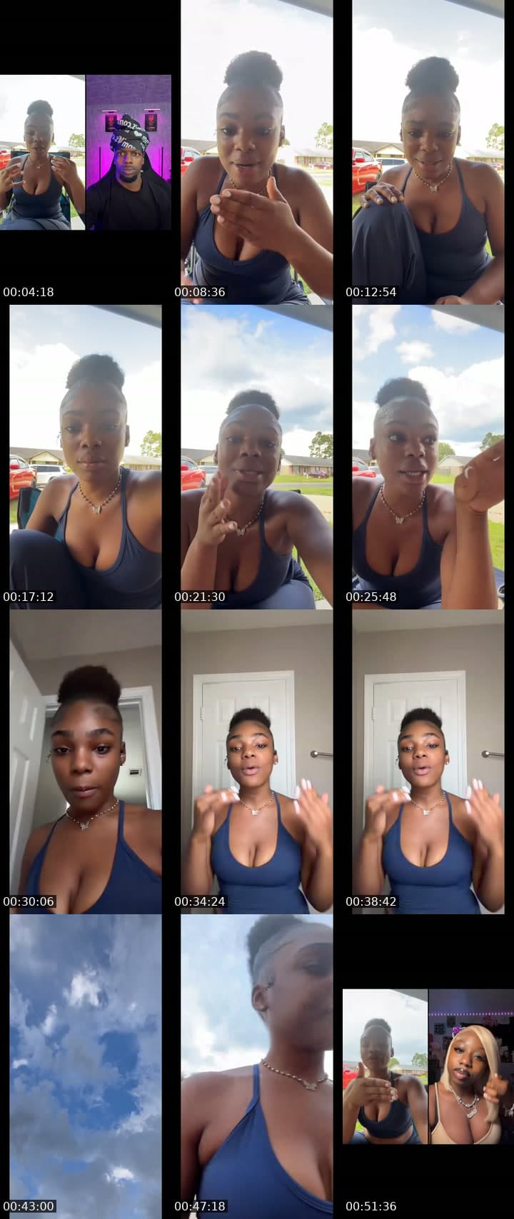 @caziyahjakai0 TikTok live stream