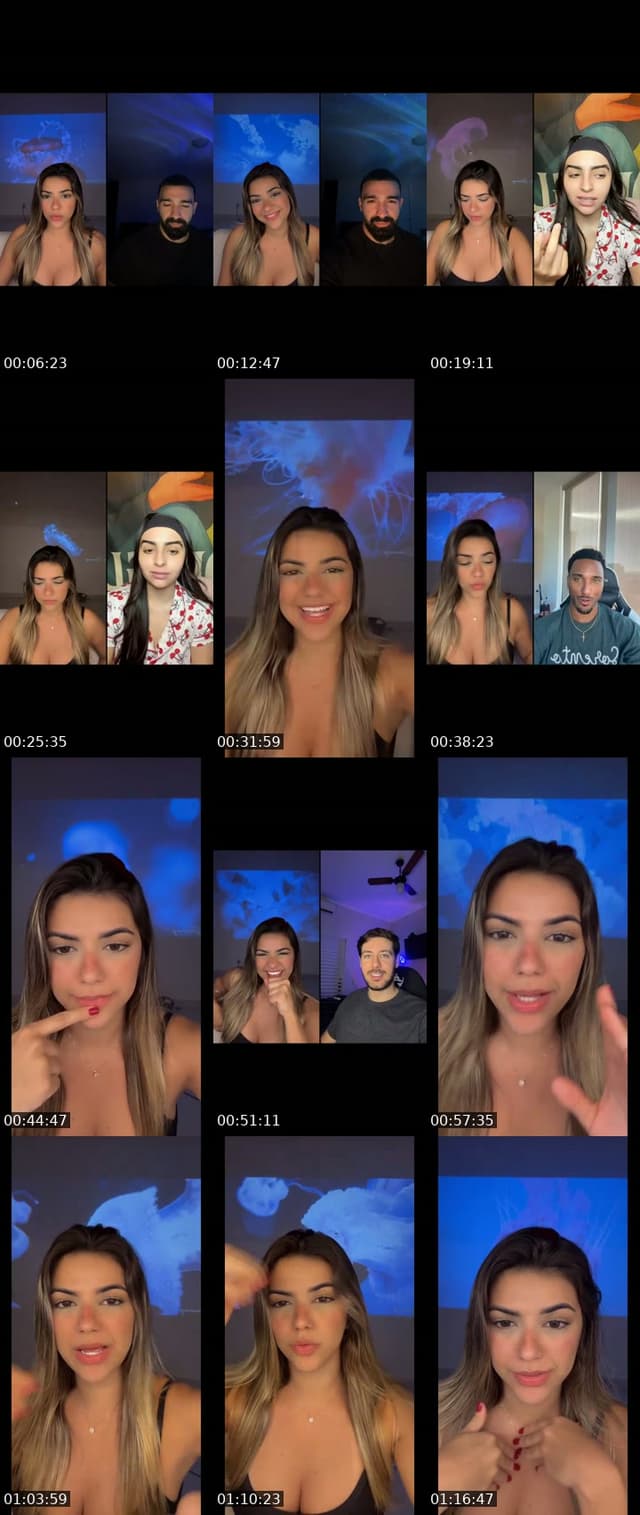 TikTok live: Gallery reset. Let your name 😬 by @braga_juulia