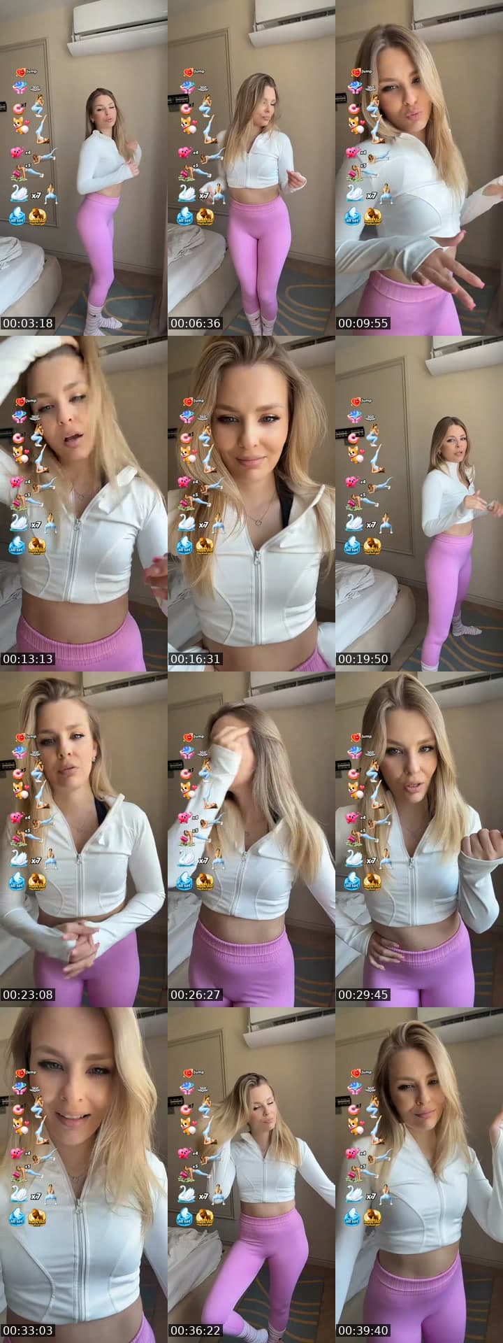 @larisa_lori TikTok live stream