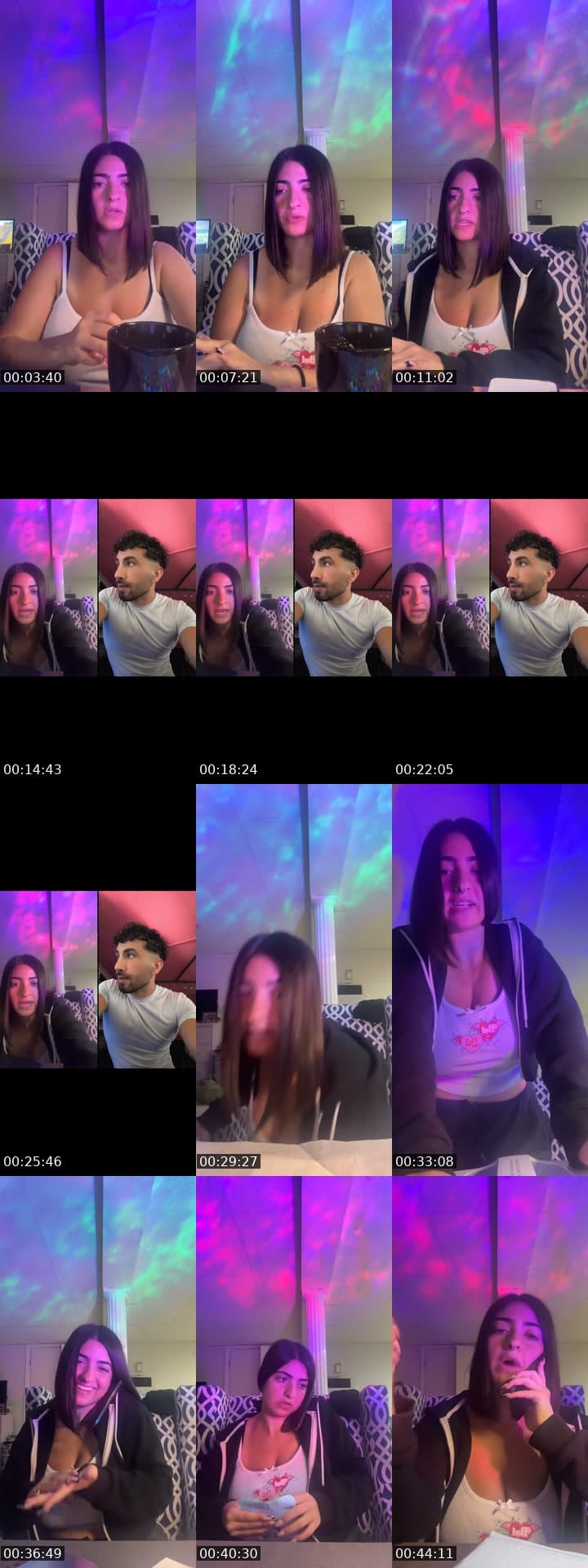 @arianamichele_x TikTok live stream