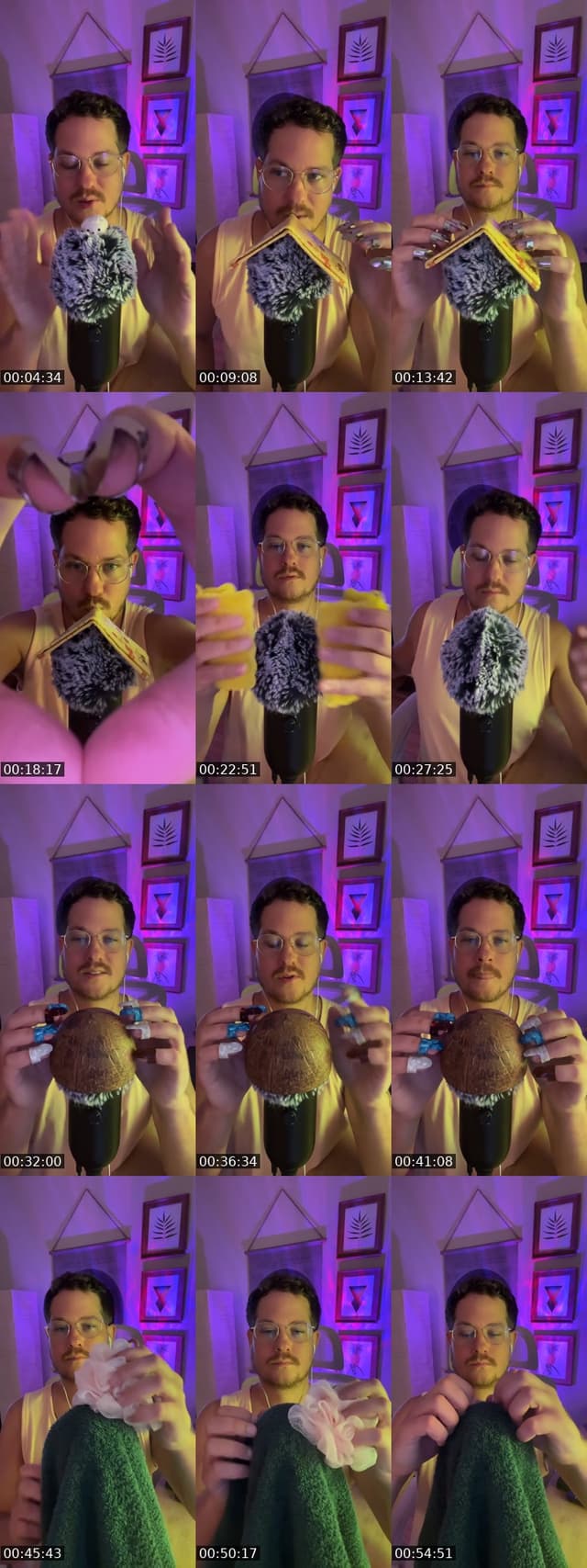 TikTok live: Cozy ASMR by @codymcgibbon