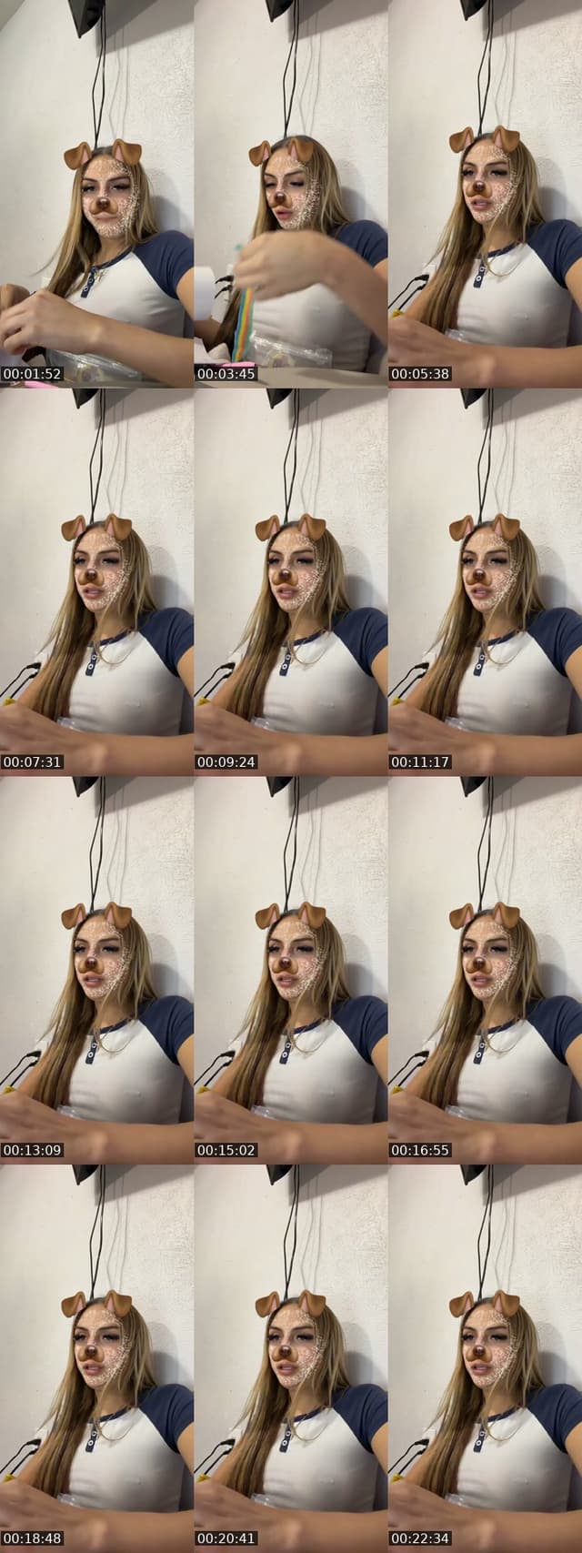 TikTok live: Working from home by @valeriaaswrld
