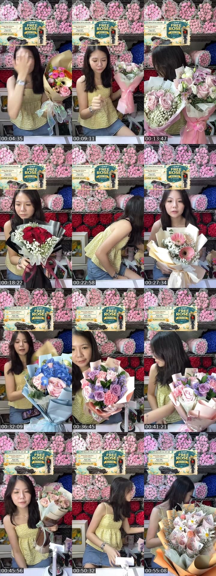 @flowersuppliersg TikTok live stream