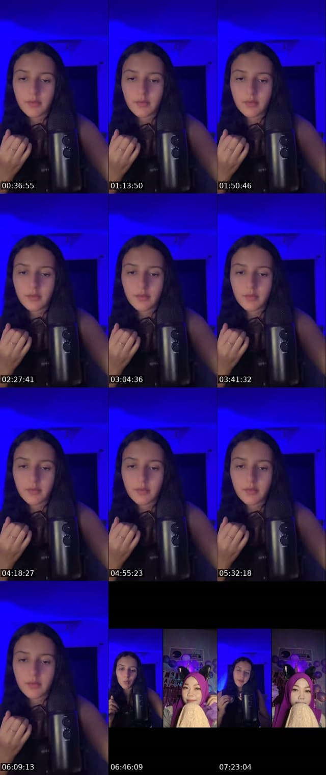 TikTok live: ASMR by @cuteasmrr