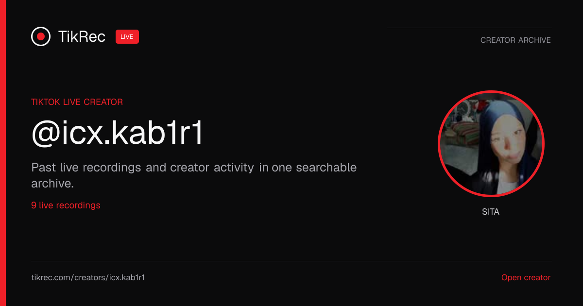 @icx.kab1r1 TikTok Live Recordings | TikRec
