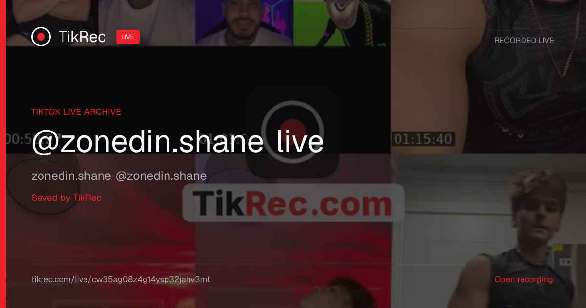 @zonedin.shane TikTok Live · 2026-09-10 04:04 UTC | TikRec