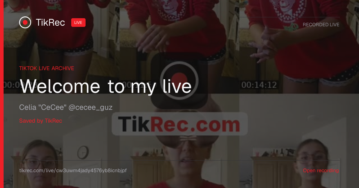 @cecee_guz TikTok Live · 2026-09-02 21:39 UTC | TikRec