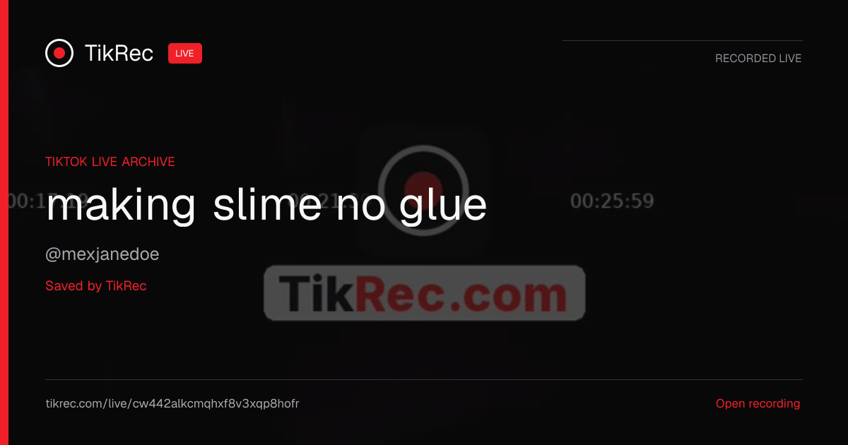 @mexjanedoe TikTok Live · 2026-10-05 04:55 UTC | TikRec