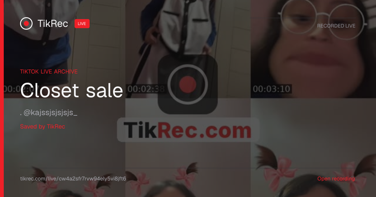 @kajssjsjsjsjs_ TikTok Live · 2026-09-14 05:15 UTC | TikRec