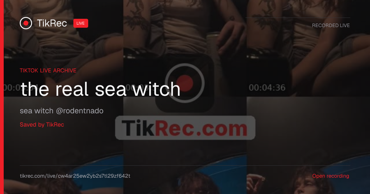 @rodentnado TikTok Live · 2026-09-14 00:16 UTC | TikRec