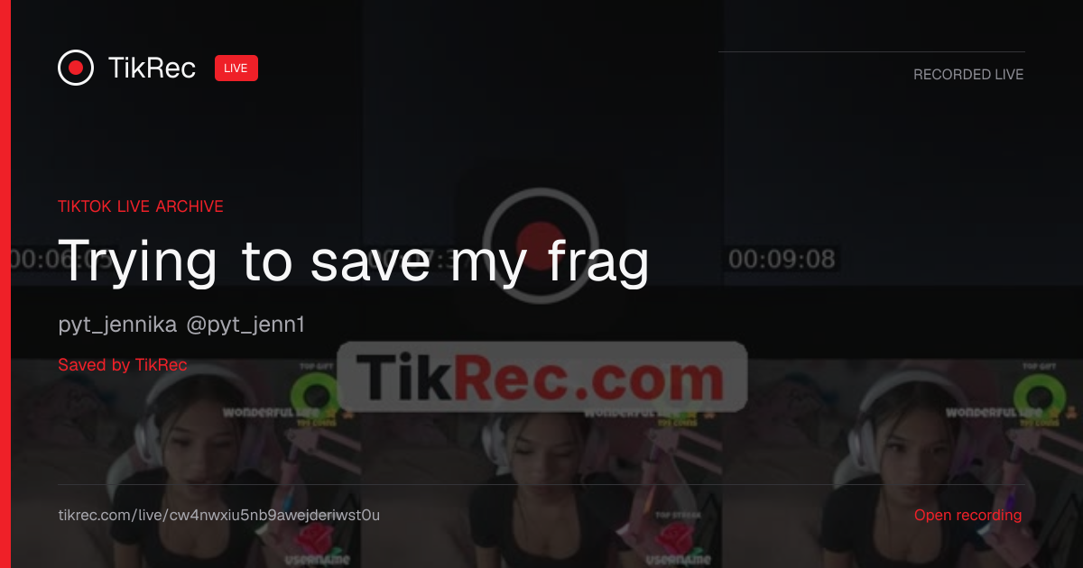 @pyt_jenn1 TikTok Live · 2026-09-23 04:52 UTC | TikRec