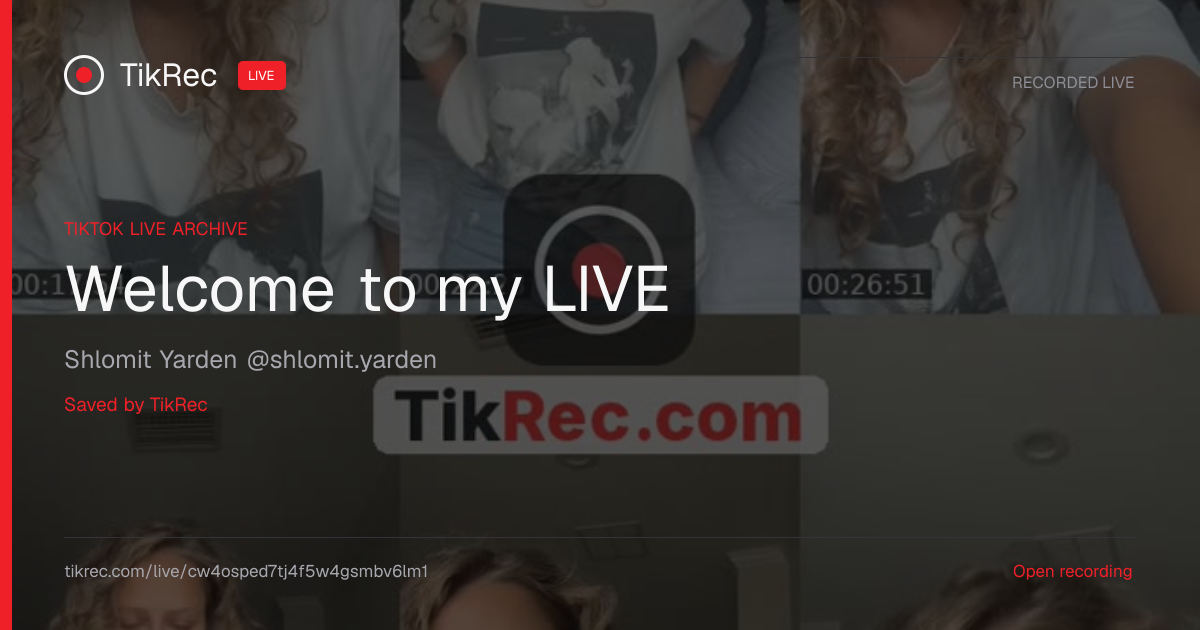 @shlomit.yarden TikTok Live · 2026-09-23 19:42 UTC | TikRec