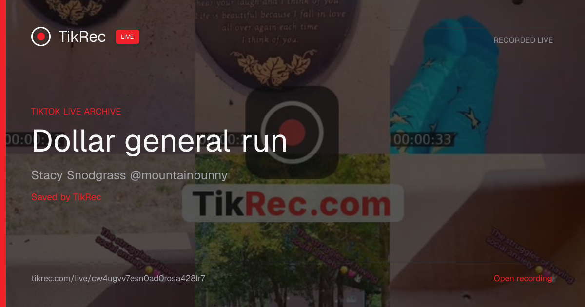 @mountainbunny TikTok Live · 2026-09-27 18:58 UTC | TikRec