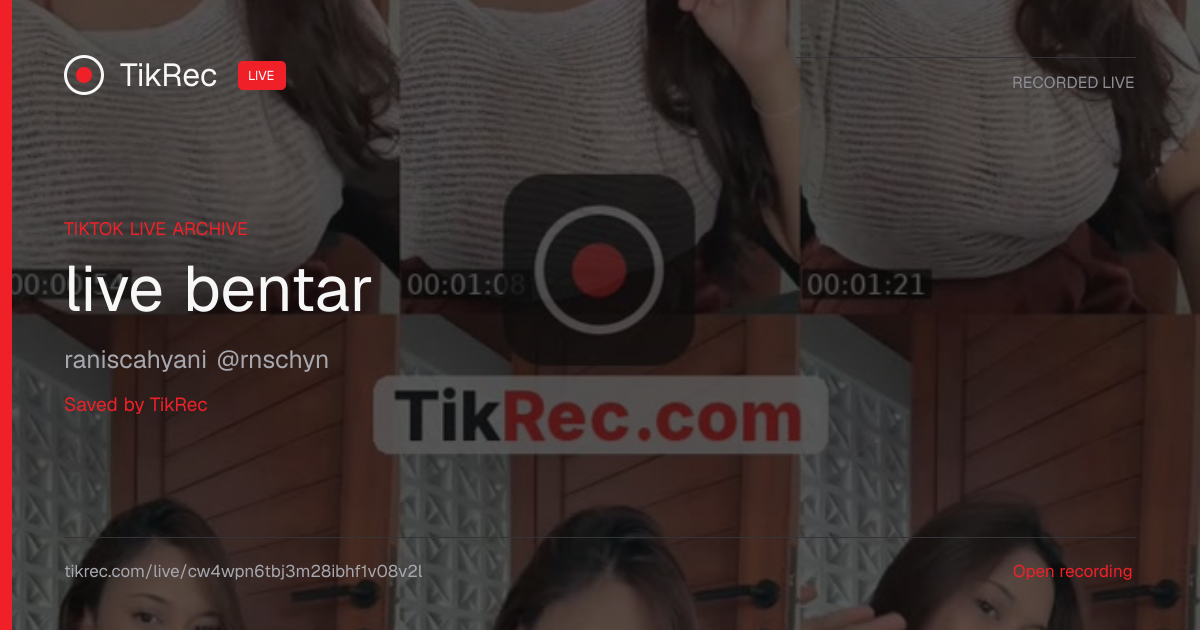 @rnschyn TikTok Live · 2026-09-29 08:39 UTC | TikRec