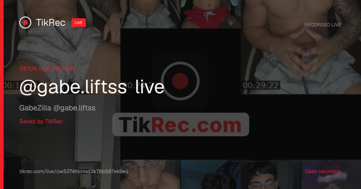 @gabe.liftss TikTok Live · 2026-10-29 02:42 UTC | TikRec