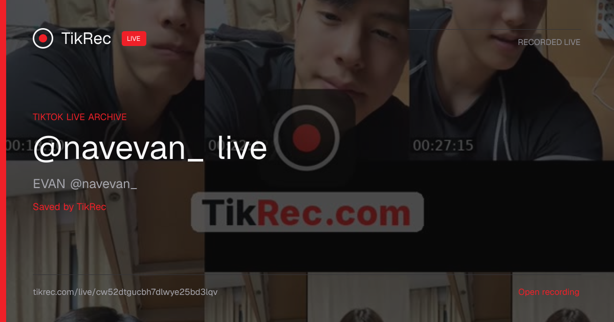 @navevan_ TikTok Live · 2026-10-28 12:34 UTC | TikRec