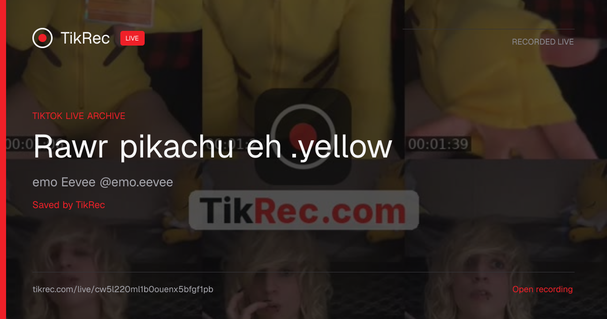 @emo.eevee TikTok Live · 2026-10-17 02:49 UTC | TikRec