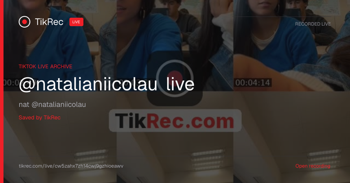@natalianiicolau TikTok Live · 2026-10-26 08:37 UTC | TikRec